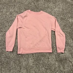 Pink crewneck
